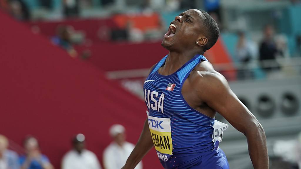 Christian Coleman holte im September 2019 in Doha WM-Gold