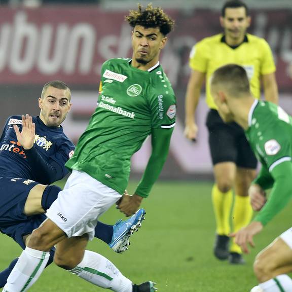 St.Gallen verliert trotz gutem Spiel gegen den FC Zürich