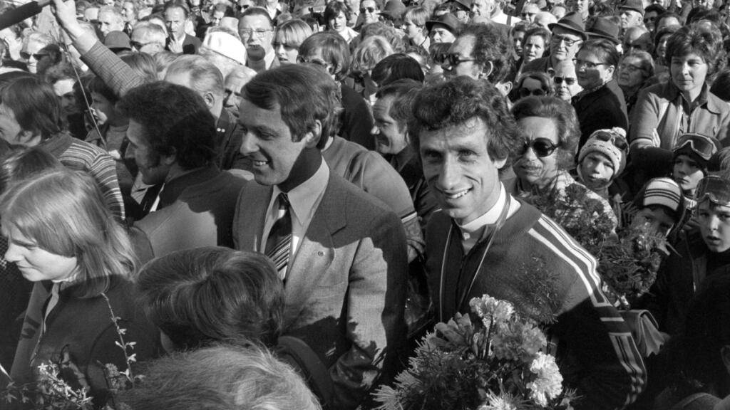 Walter Steiner wird triumphal empfangen