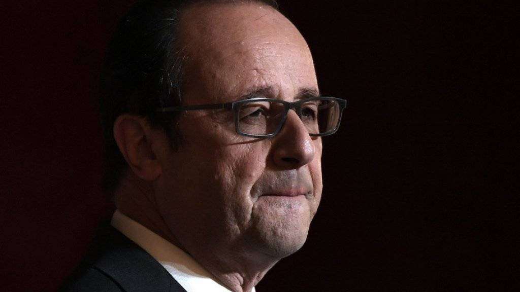 Hollande kandidiert nicht für zweite Amtszeit.