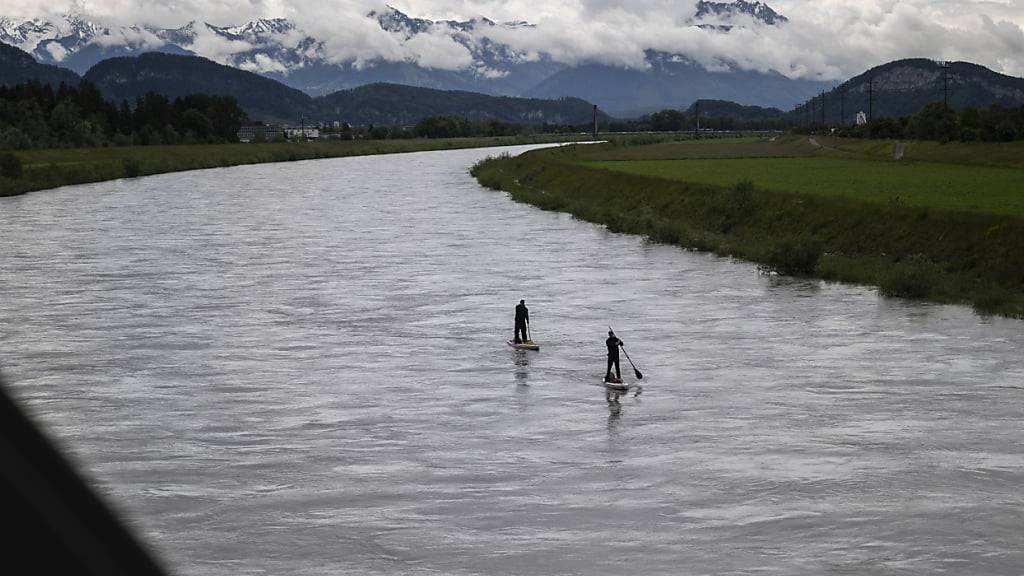 Der Hochwasserschutz am Rhein (Rhesi) soll verbessert werden. Dafür braucht es im Kanton St. Gallen ein neues Gesetz. (Archivbild)