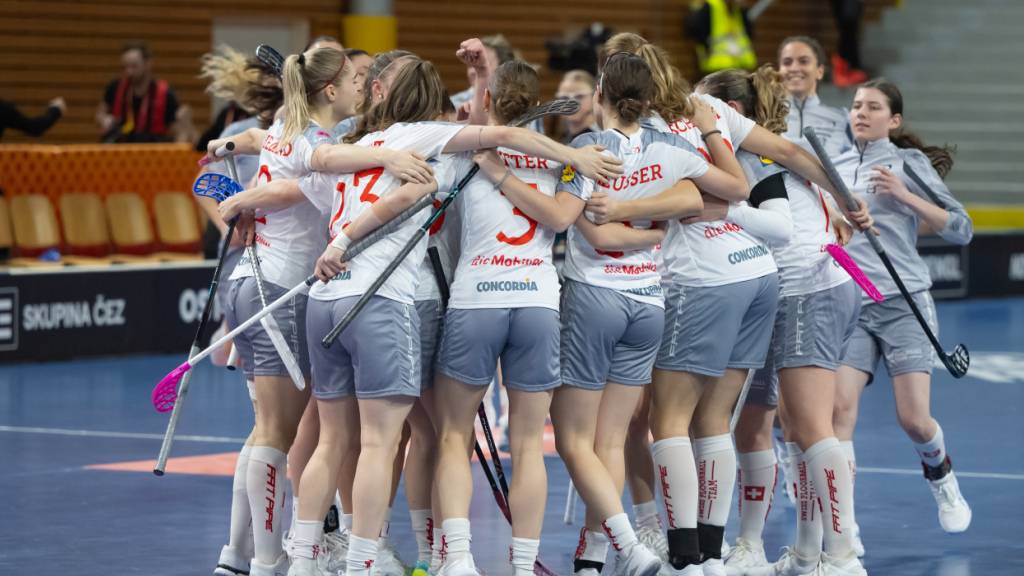 Schweizer Unihockeyspielerinnen treffen auf die Slowakei