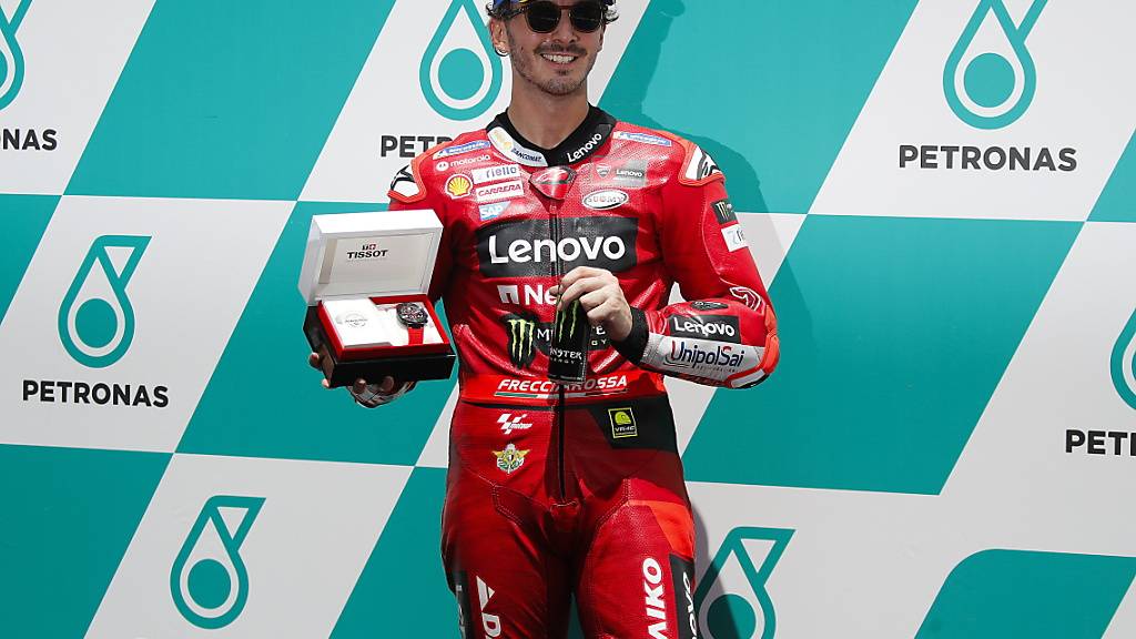 Verteidigt seinen Titel in der MotoGP: Ducati-Fahrer Francesco Bagnaia