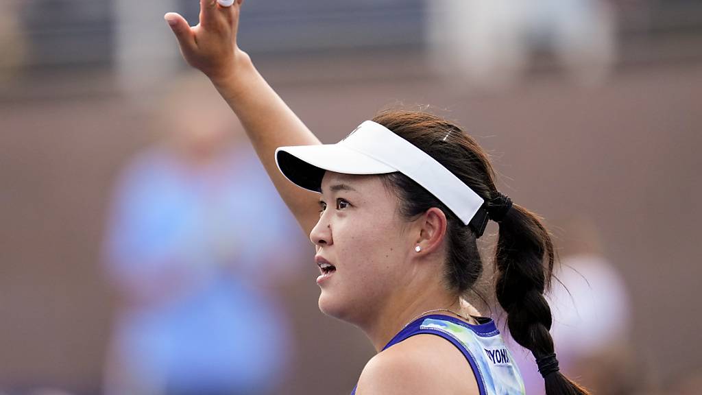 Im Aufwind: Nach einem Achtelfinal am Australian Open steht die Chinesin Zhu Lin nun auch am US Open in der 3. Runde, wo sie auf Belinda Bencic trifft