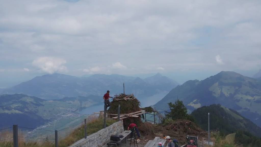 Höhenfeuer auf Stanserhorn