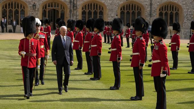 Queen empfängt US-Präsident Biden und die First Lady in Windsor