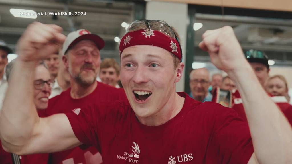 Michael Bieri wird an den WorldSkills Weltmeister