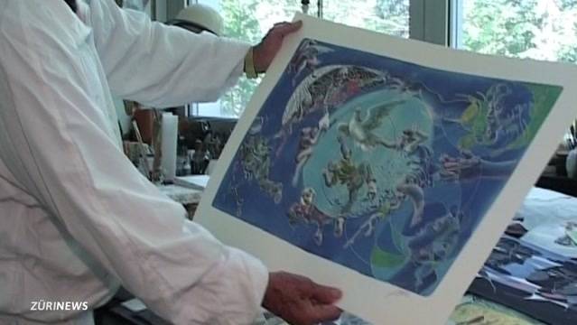 Schweiz trauert um Künstler Hans Erni