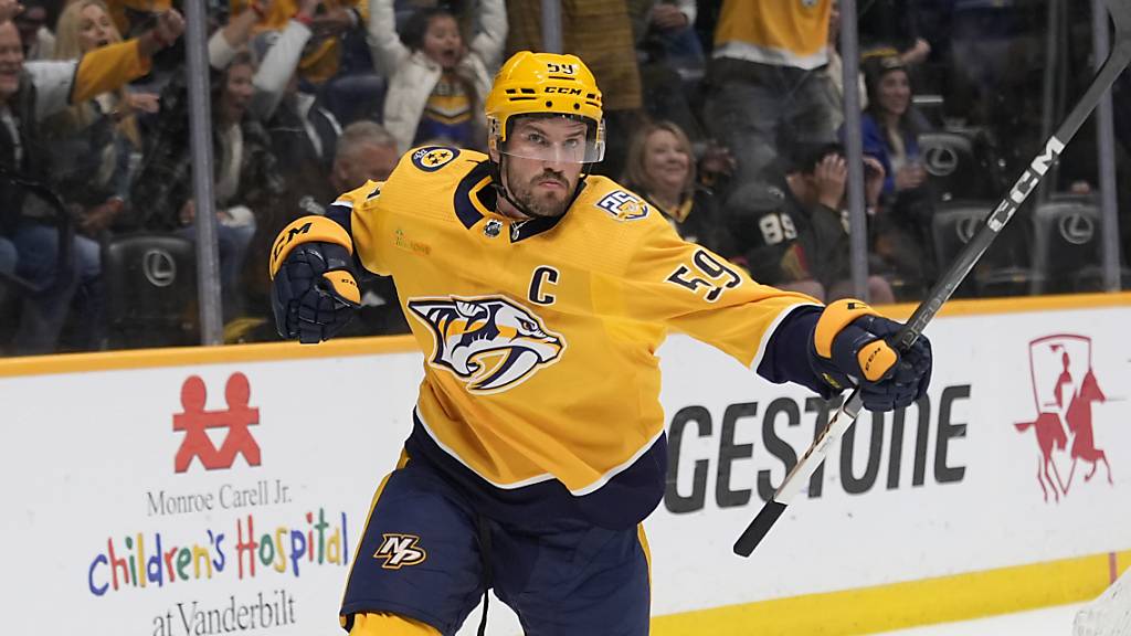 Roman Josi konnte schon nach 31 Sekunden ein erstes Mal jubeln