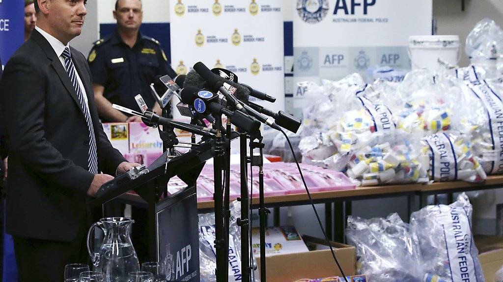 Unter anderem in BHs versteckt: Polizei im australischen Sydney beschlagnahmt Crystal Meth im Wert von umgerechnet fast 880 Millionen Franken.