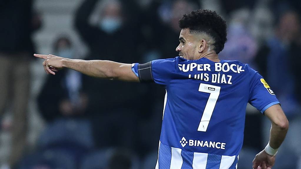 Luis Diaz wechselt für bis zu 60 Millionen Euro Ablösesumme vom FC Porto zu Liverpool