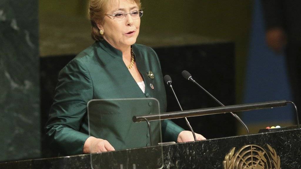 Michelle Bachelet ist am Freitag zur Menschenrechtskommissarin der Vereinten Nationen gewählt worden. (Archivbild)