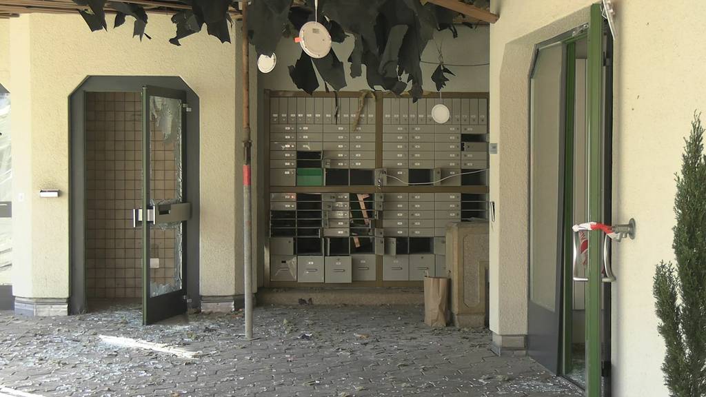 10 Menschen müssen wegen Bankomaten-Sprengung ihr Zuhause verlassen