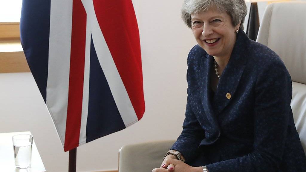 Die britische Premierministerin Theresa May wird in der Berichterstattung über den Brexit einer neuen Untersuchung zufolge am meisten zitiert. (Archivbild)