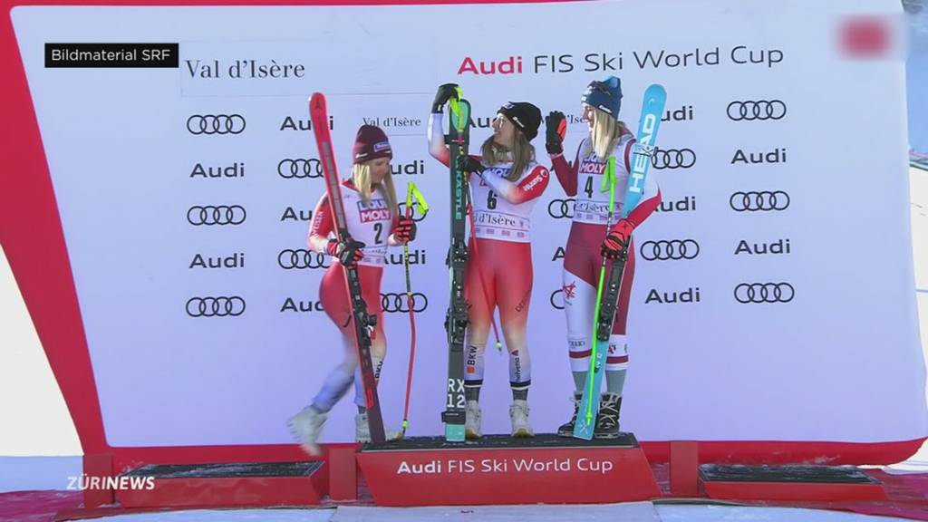 Doppelsieg für Skifrauen: Jasmin Flury und Joana Hählen setzen sich in Val d’Isère durch