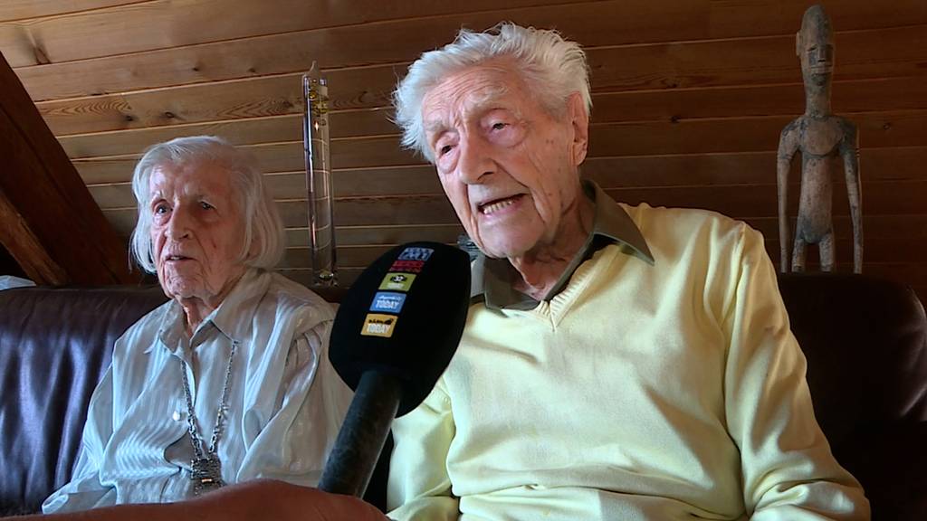 Diese 102 Jahre alten Eheleute feiern ihren 77. Hochzeitstag