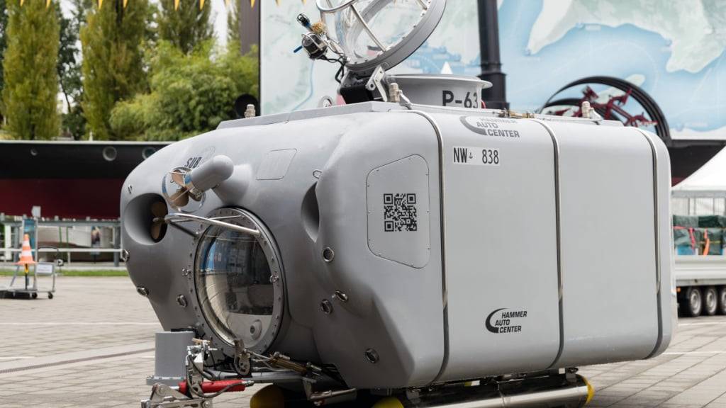 Das U-Boot P-63 der Firma Subspirit war 2021 im Verkehrshaus in Luzern der Öffentlichkeit vorgestellt worden. (Archivaufnahme)