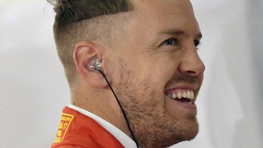 Sebastian Vettel hat im Moment allen Grund zum Strahlen
