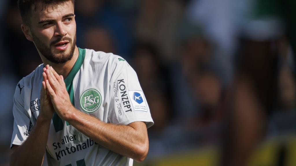 Schlechte Nachricht für den FC St. Gallen: Der Mittelfeldspieler Betim Fazliji fällt für den Rest der Saison aus