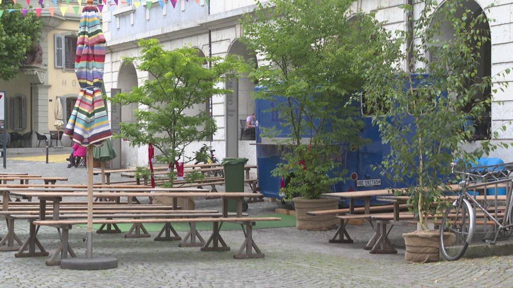 Gastrobetriebe in Langenthal dürfen ihre Terrassen erweitern