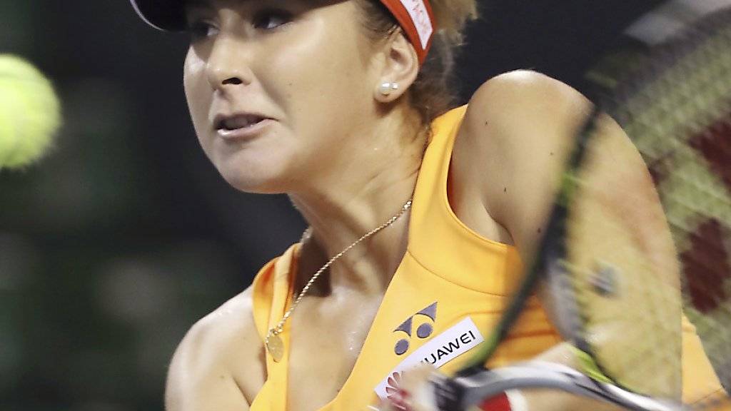 Belinda Bencic ist weiterhin auf der Suche nach ihrer Form und scheiterte auch am Turnier in Linz in der 1. Runde