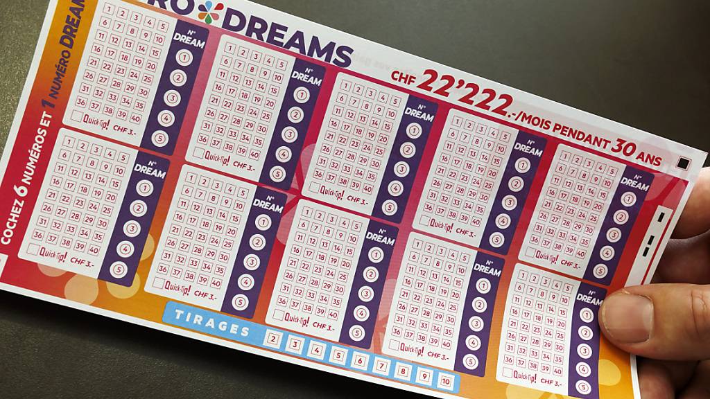 In der Schweiz wird Eurodreams in der Deutschschweiz von Swisslos und in der französischsprachigen Schweiz von der Loterie Romande betrieben. Der Hauptgewinn ist eine monatliche Rente von 22'222 Franken während 30 Jahren. (Symbolbild)