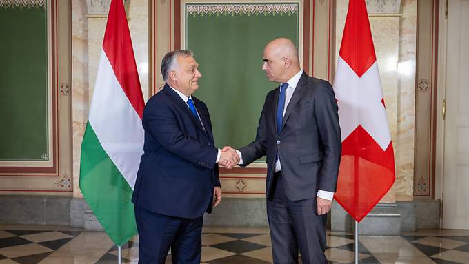 Ungarischer Ministerpräsident Orban bei Berset und Cassis in Bern