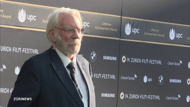 Lifetime-Award am ZFF für Donald Sutherland