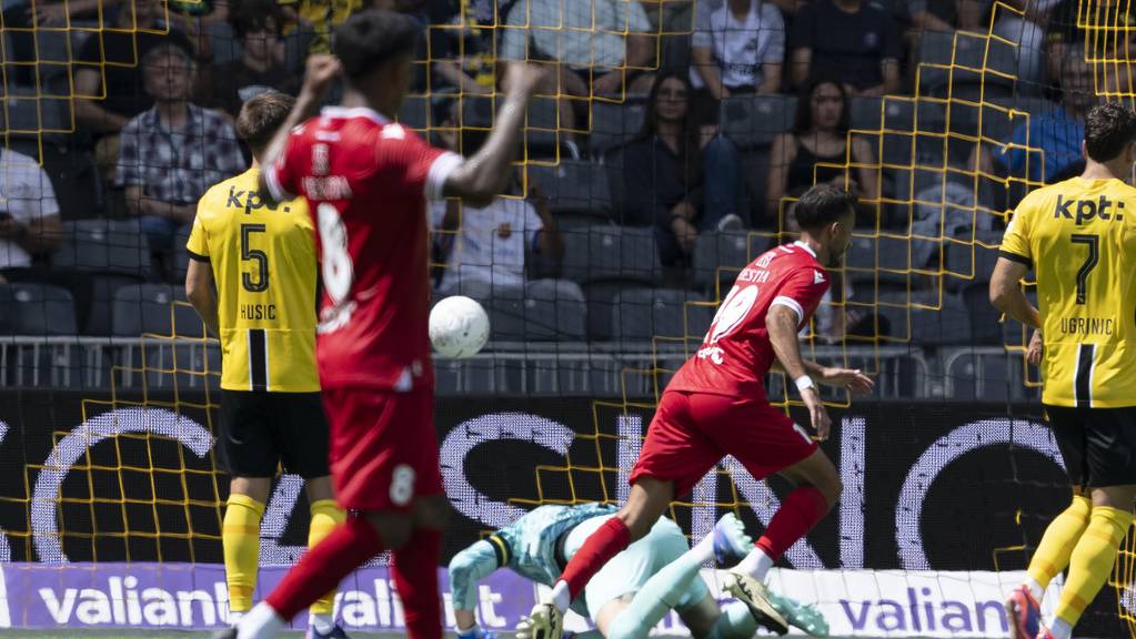 Jubel beim FC Sion gegen die Young Boys