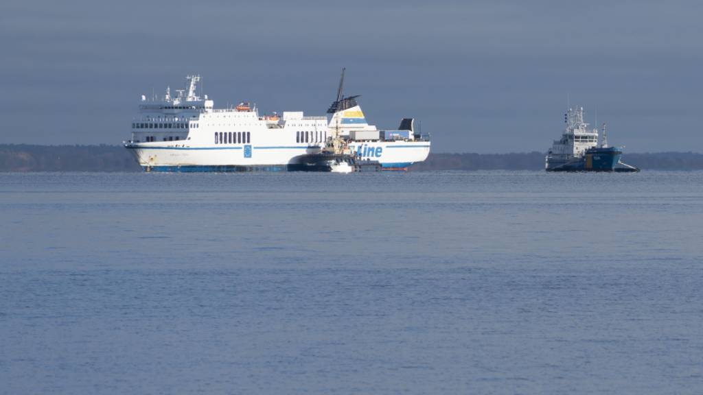 Das Passagierschiff «Marco Polo» vor der südschwedischen Küste. Foto: Ola Torkelsson/TT News Agency/AP/dpa