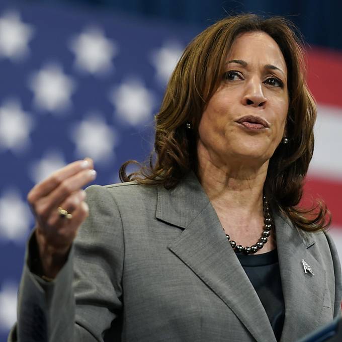 Kamala Harris will gegen Trump antreten