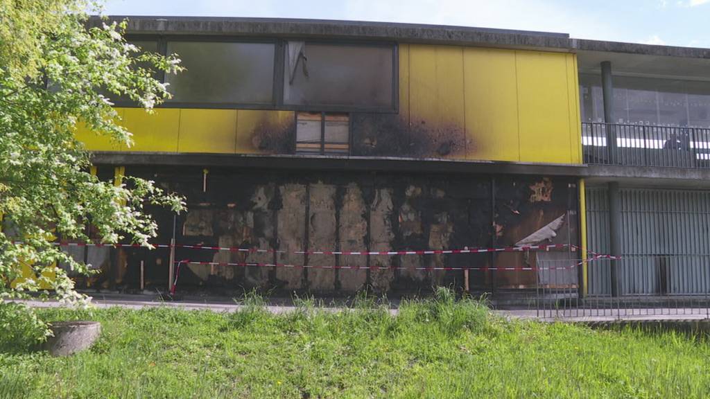Clubhaus des FC Horw hat gebrannt