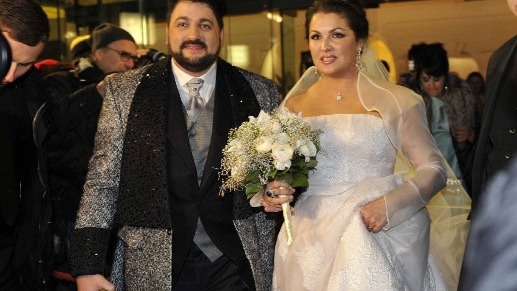 Schon länger ein Paar - und jetzt endliche Hochzeit in Wien: Anna Netrebko und Yusif Eyvazov.