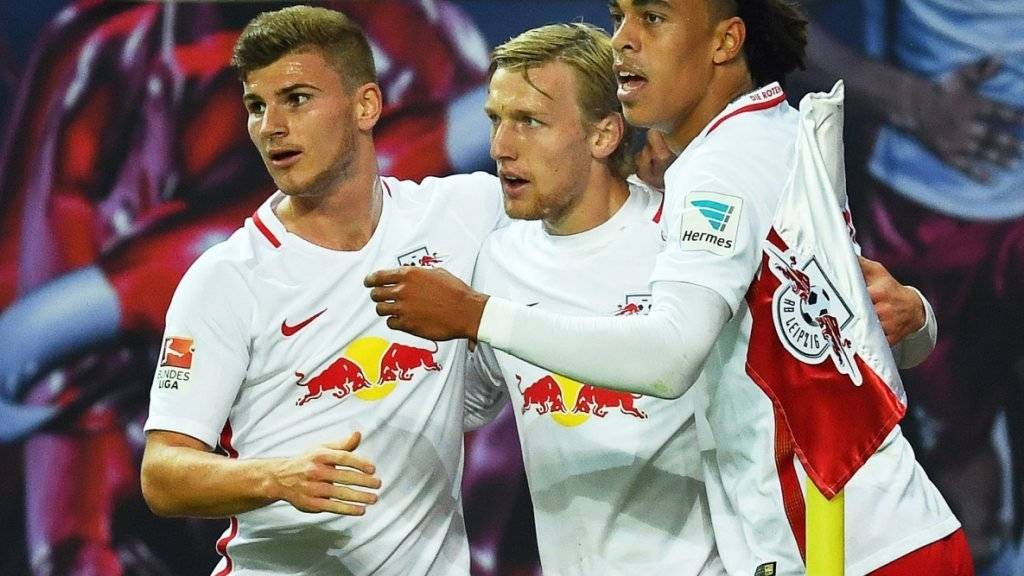 Emil Forsberg schoss Leipzig in Wolfsburg zum Sieg