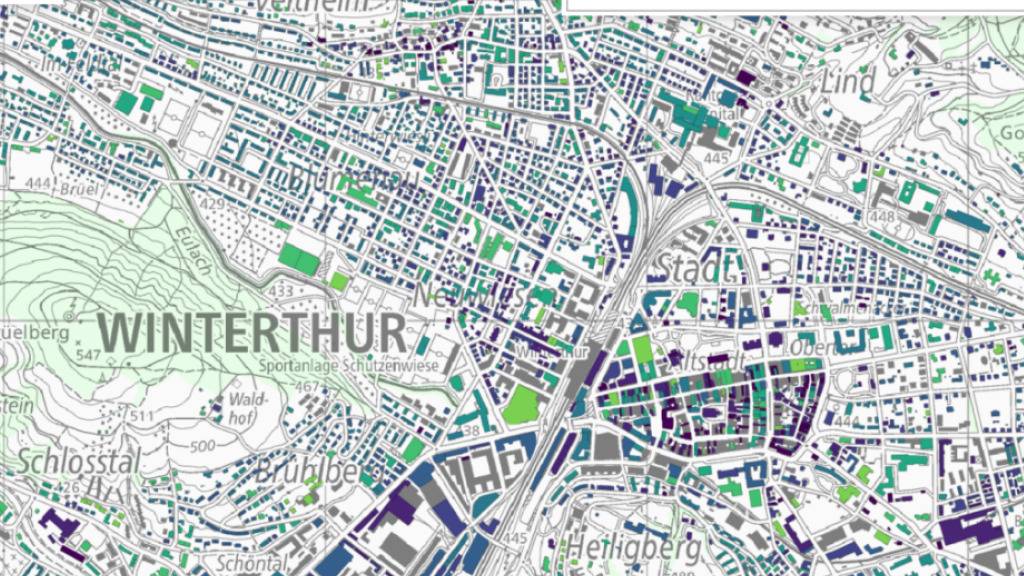 Zürich stellt interaktive Karten in neuem Design zur Verfügung