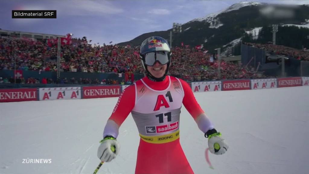 Schweizer Jubel-Tag in Saalbach