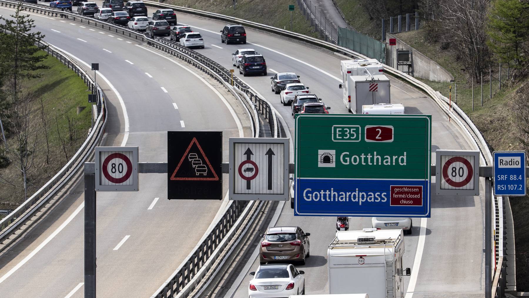 Stau Gotthard