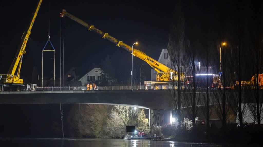 Lastwagenfahrer bei Olten tot aus der Aare geborgen