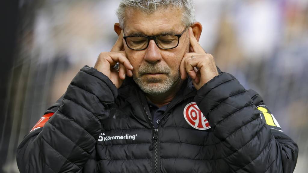 Für Urs Fischer läuft es mit Mainz derzeit nicht wie gewünscht