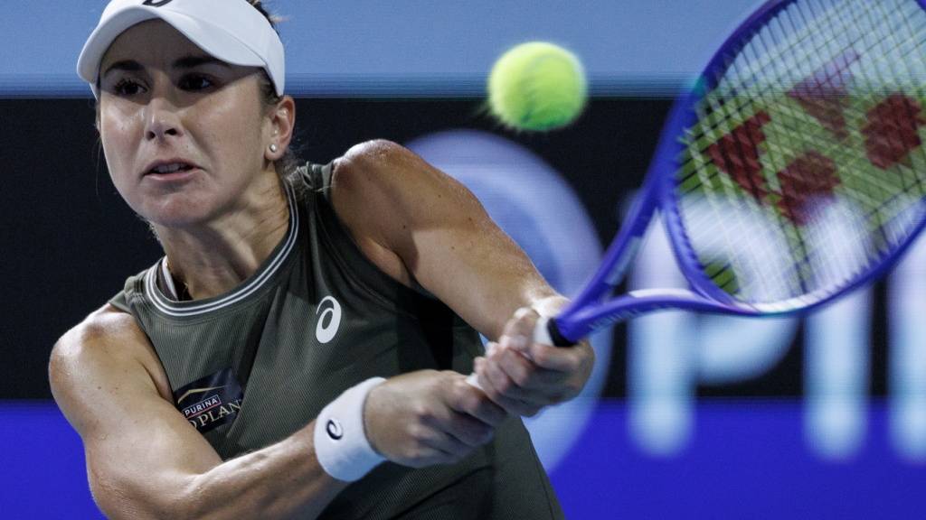 Nach gutem Start an Madison Keys gescheitert: Belinda Bencic