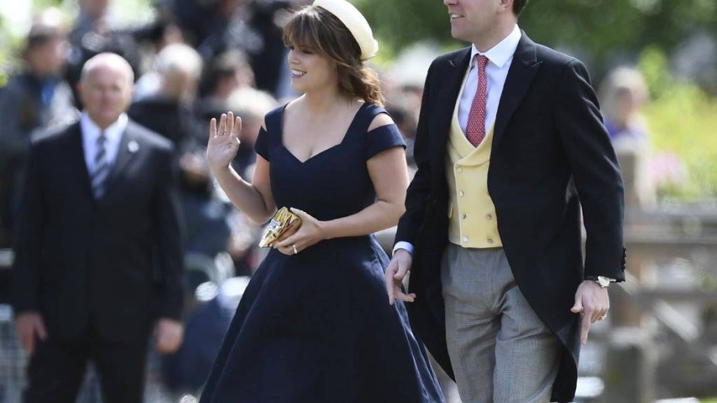 Heiraten am 22. Oktober: Prinzessin Eugenie und Partner Jack Brooksbank, hier bei der Hochzeit  von Pippa Middleton und James Matthews.