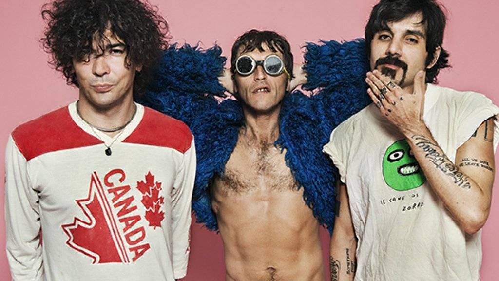 Am Donnerstagabend in Lugano auf der Bühne: Die Folkrocker «The Zen Circus» aus Pisa. (Archivbild)