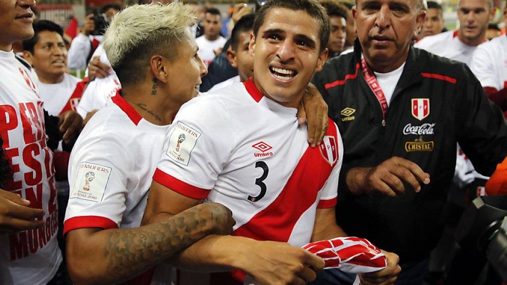 Peru feiert die erste WM-Teilnahme nach 36 Jahren