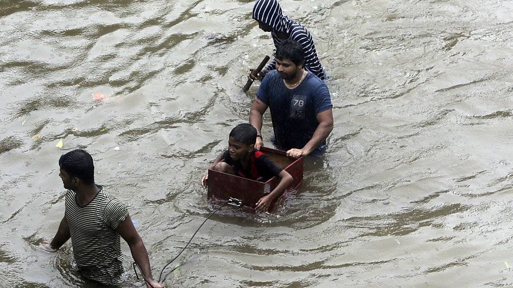 In Nepal und Indien sind wegen des Monsuns mindestens 59 Menschen ums Leben gekommen, darunter mindestens fünf Kinder. (Archivbild)