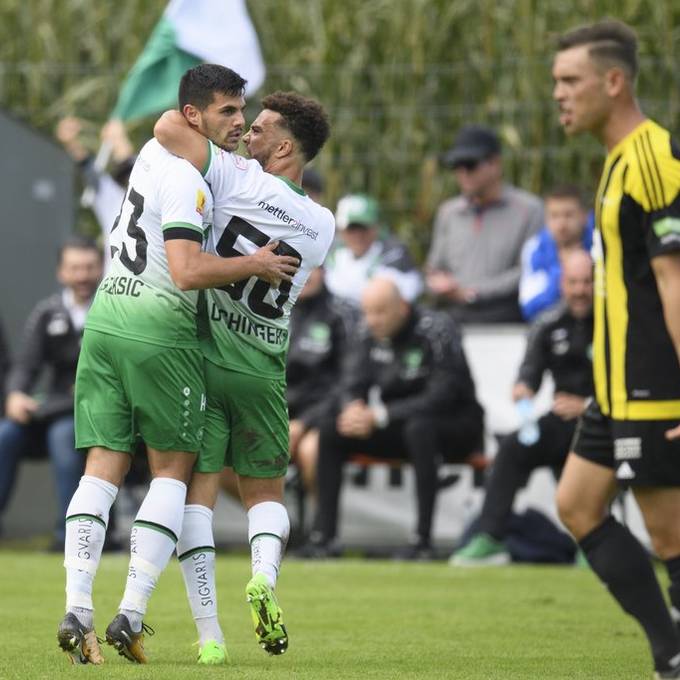 Der FC St.Gallen entscheidet den Cup-Krimi für sich