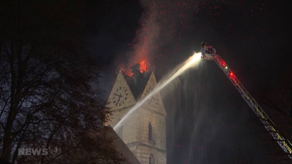 Nach Kirchenbrand: Exklusive Bilder vom Inneren 