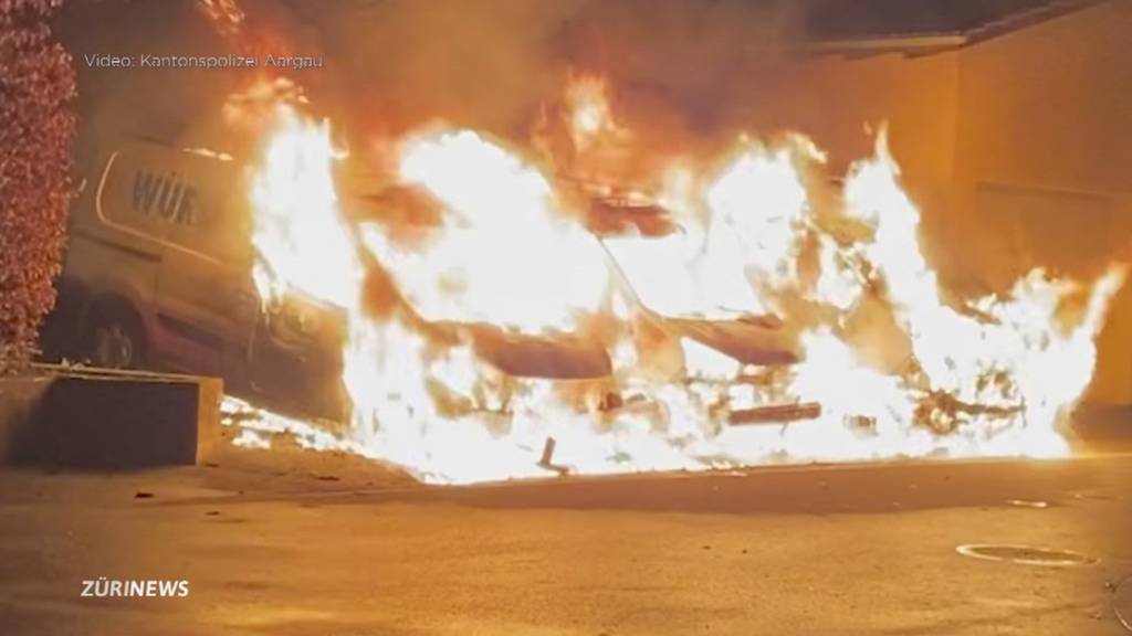 Mysteriöse Fahrzeugbrände in Flurlingen und Wettingen