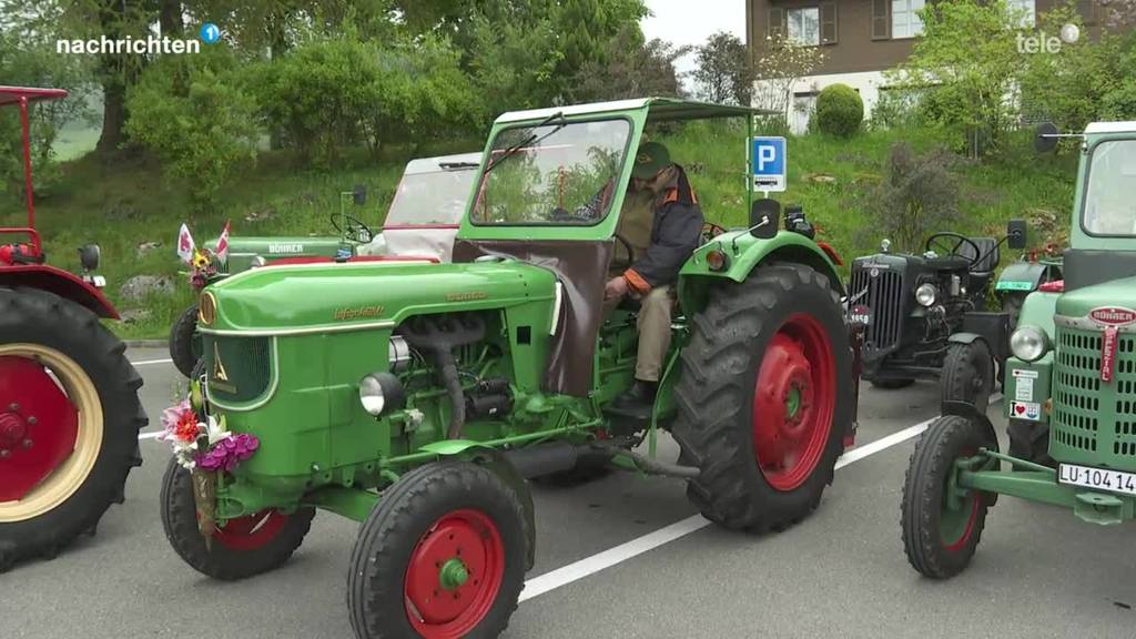 Traktoren-Pilgerfahrt aus Deutschland zum Flüeli-Ranft