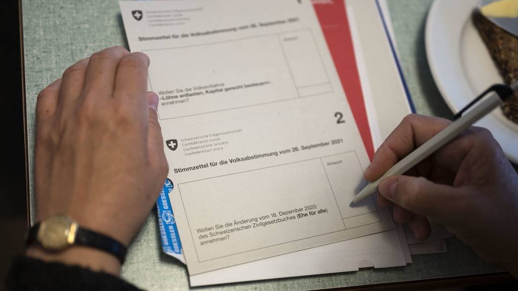 «Ehe für alle» und «99%-Initiative» – über diese Vorlagen stimmen wir ab