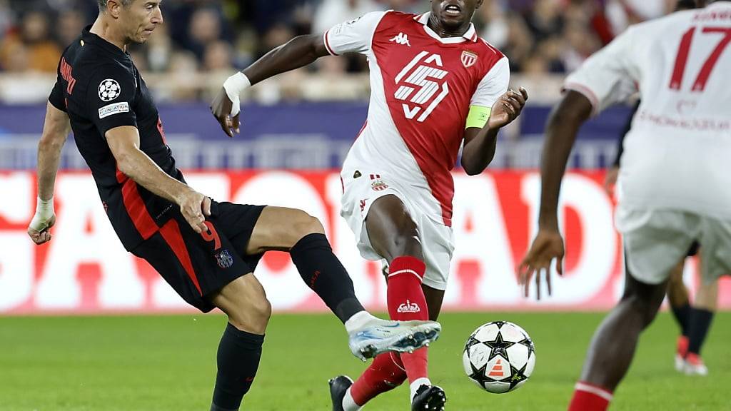 Monaco-Captain Denis Zakaria fehlt dem Schweizer Nationalteam wegen einer Verletzung am Knie